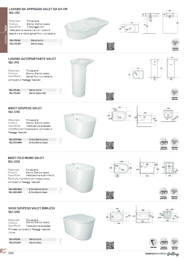 Sedile WC  soft closing bianco opaco Rak Valet