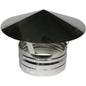 Terminale Cappello Cinese in Acciaio Inox Ø 200 mm per Canna Fumaria