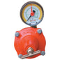 REGOLATORE GAS GPL ALTA PRESSIONE PRIMO STADIO CON MANOMETRO MOD.APZ12