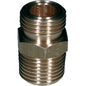 Raccordo Nipple in Ottone per Gas con Filettatura Destra/Sinistra 1/4" M × 20/1"1/4