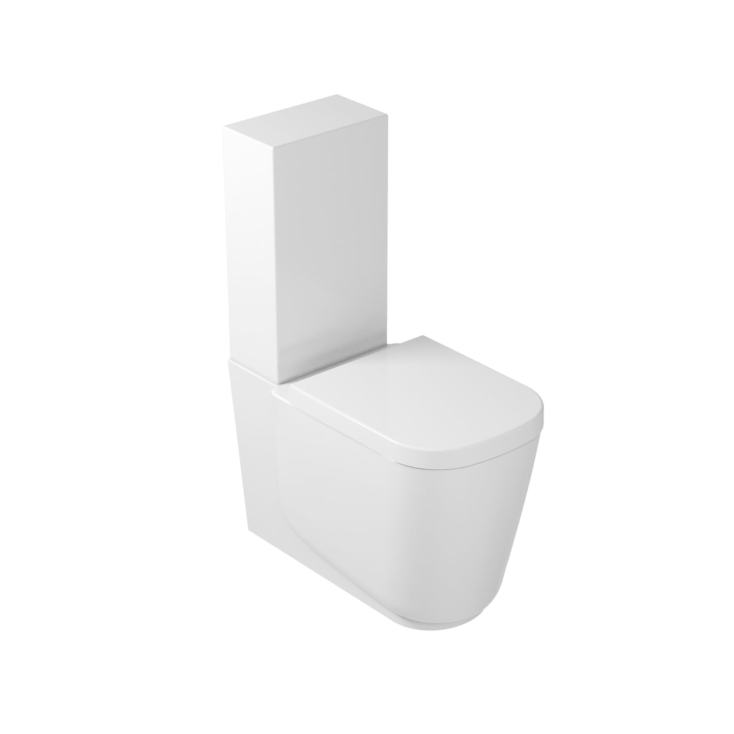 Meg11 Vaso Monoblocco Scarico Universale Bianco Lucido Galassia