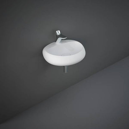 Cloud Lavabo sospeso bianco opaco L. 55 cm Rak Ceramics