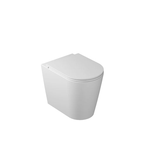 CORE VASO SCARICO VORTICE 54X36XH42 BIANCO MATT GALASSIA