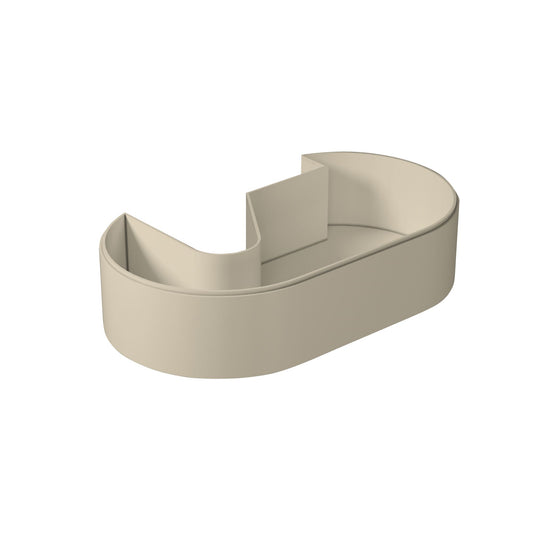 T65 Cassetto sottolavabo ovale 65x38xh14 cm Sabbia Galassia