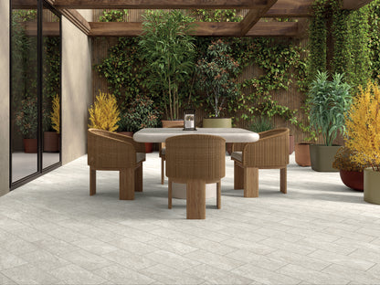 Path White 20x40 R11 Ceramica Euro