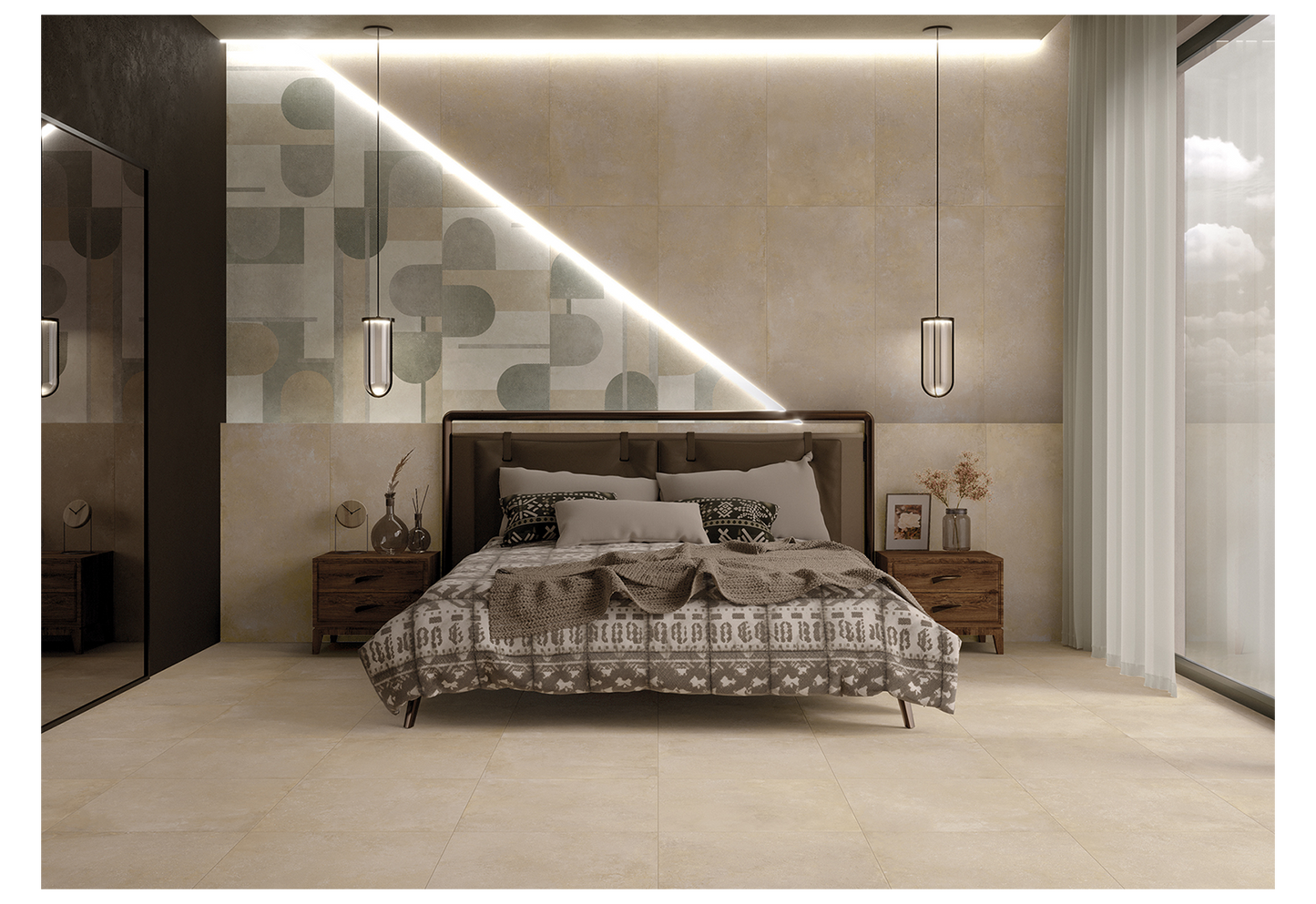 Rebel Stardust Warm 60x120 Rettificato Ceramica Euro