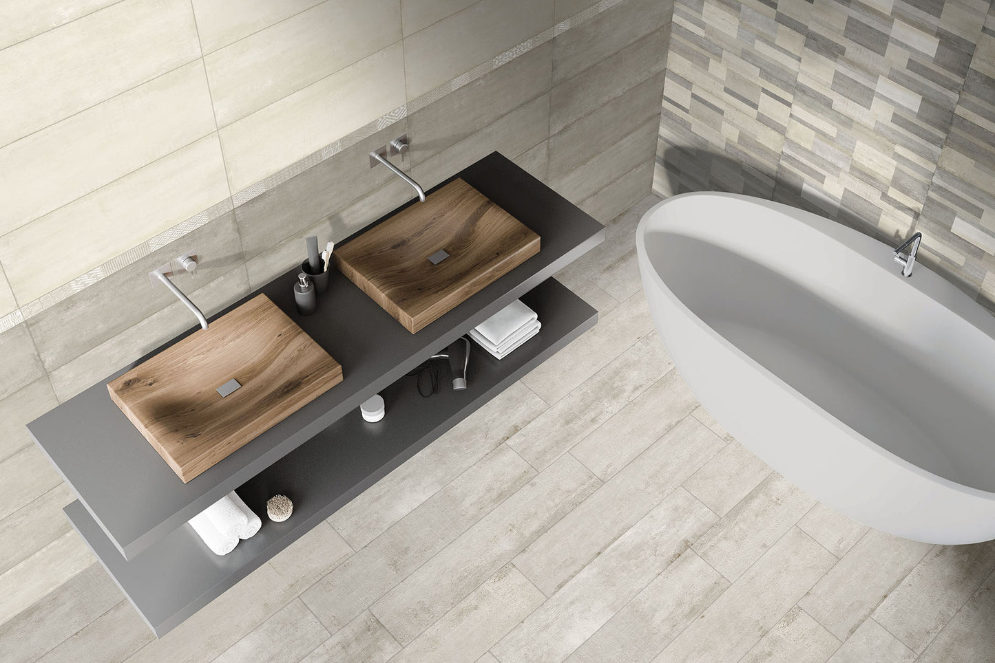 URBAN WHITE 25X60 MGM CERAMICHE