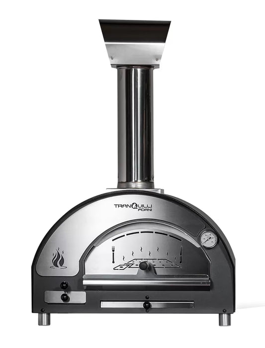 Forno a Legna Arde Maxi Inox Tranquilli Forni