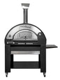 Forno a Legna Arde Maxi Inox con Carrello Tranquilli Forni