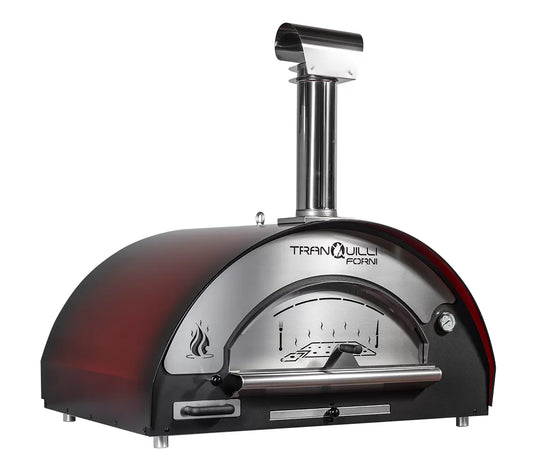 Forno a Legna Arde Maxi Rosso Sfumato Tranquilli Forni