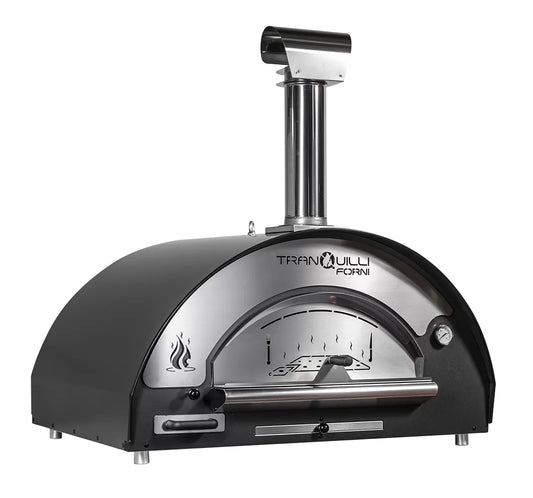 Forno a Legna Arde Maxi Grigio Antracite Tranquilli Forni
