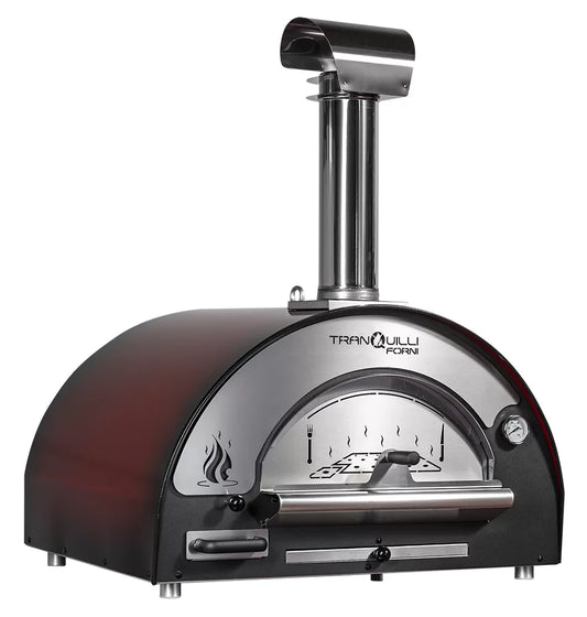 Forno a Legna Arde Medium Rosso Sfumato Tranquilli Forni