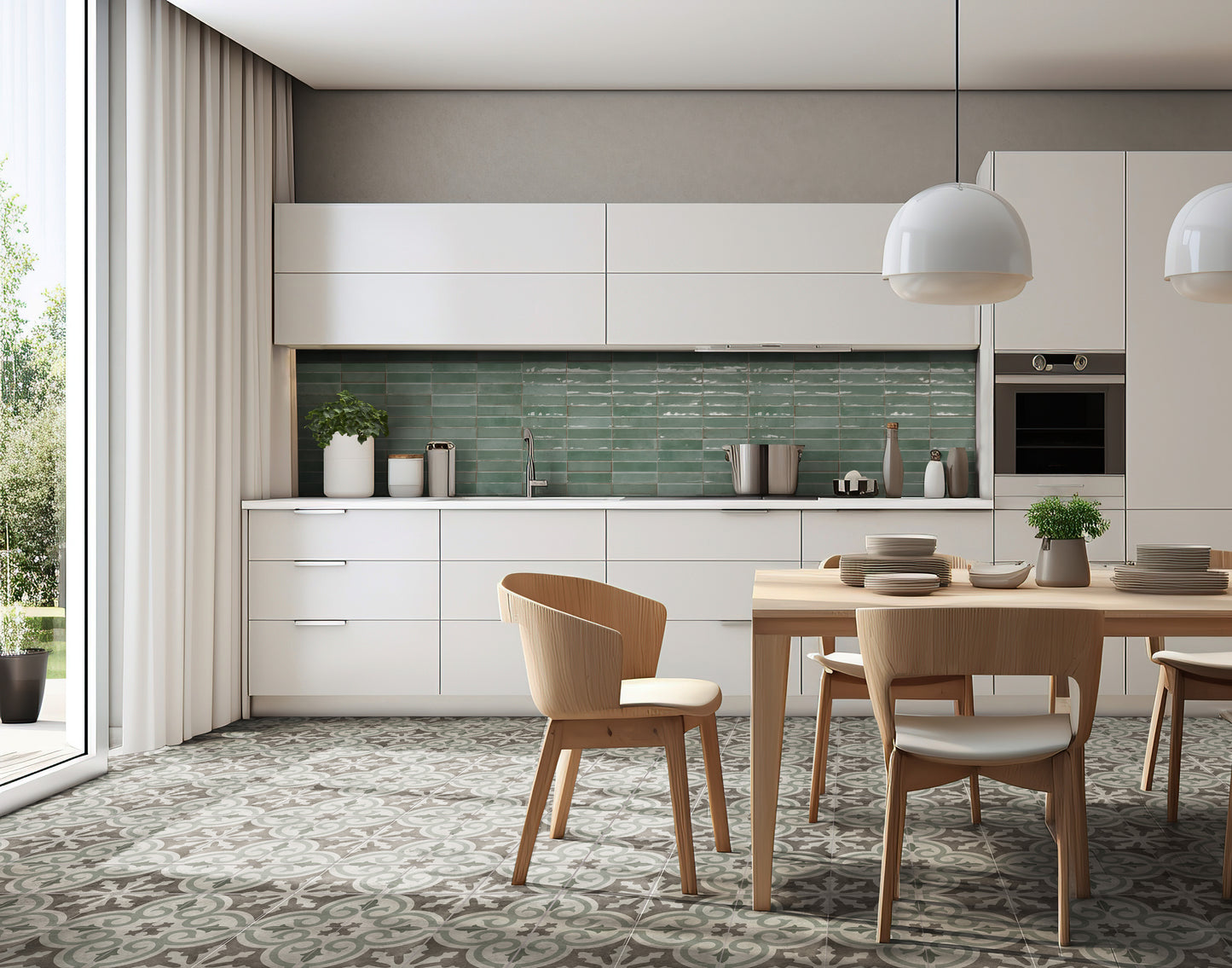 Artisan Verde 25x60 Bordo Nat. Lucido Savoia Italia