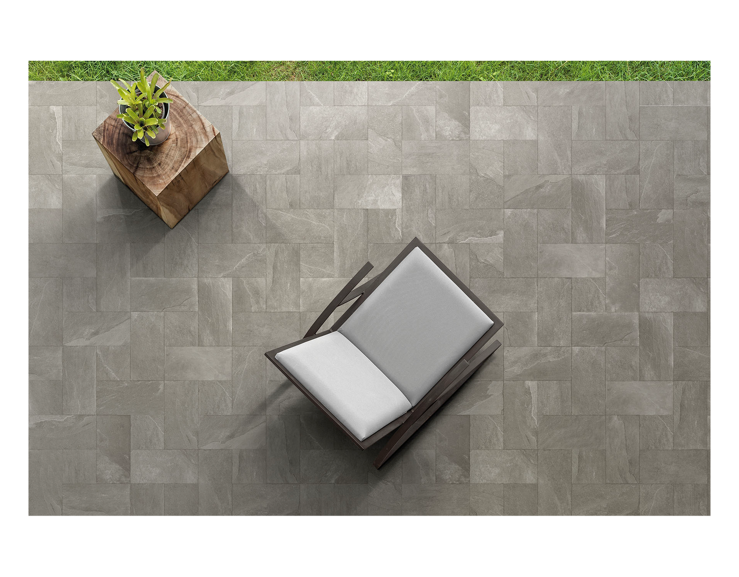 Pietra del Nord Grigio 20x20 Ceramica Euro