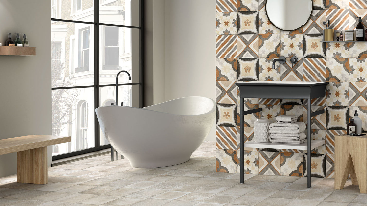 '900 Cementine 5 20x20 Ceramiche Mariner