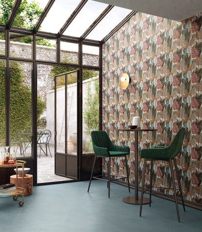 Cool Decoro Leaf Autumn 30x90 Rettificato Ceramiche Mariner