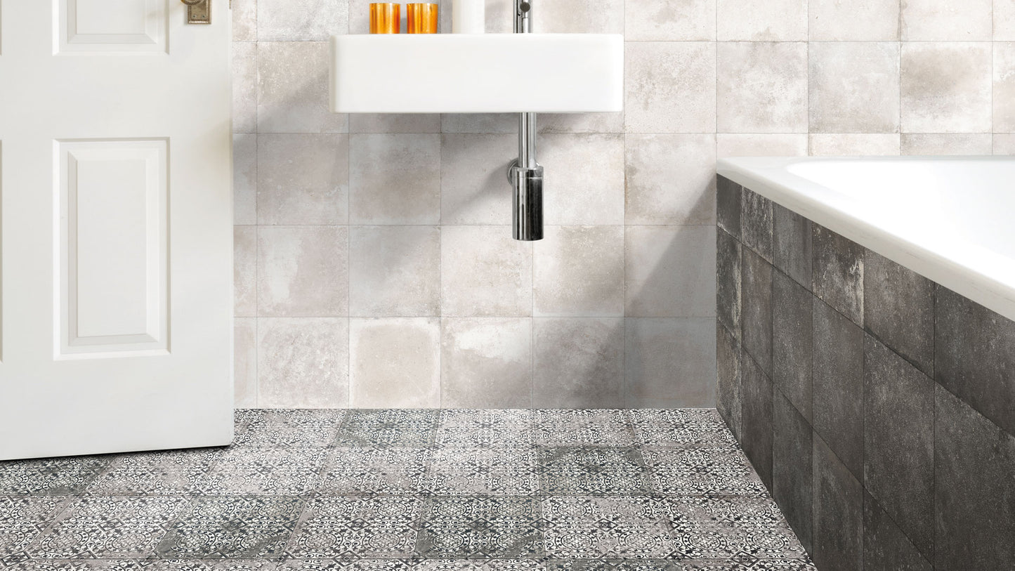 '900 Nero 20x20 Ceramiche Mariner