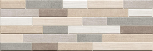 Anthology Murales 20x60 Bordo Nat. Matt (4 soggetti misti) Savoia Italia