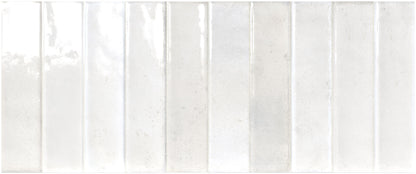 Artisan Bianco 25x60 Bordo Nat. Lucido Savoia Italia
