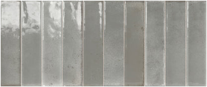 Artisan Grigio 25x60 Bordo Nat. Lucido Savoia Italia