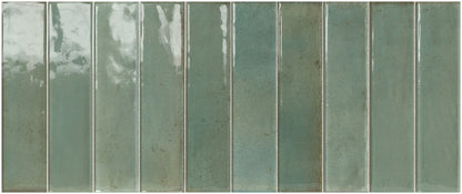 Artisan Verde 25x60 Bordo Nat. Lucido Savoia Italia