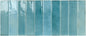 Artisan Azzurro 25x60 Bordo Nat. Lucido Savoia Italia