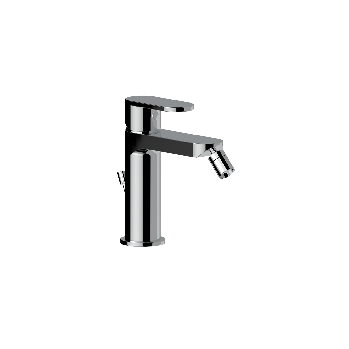 Bidet mixer with waste in Chrome Brass Versilia Ercos Ponsi