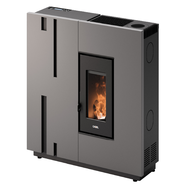 Baggy 7 Up Metallo Titanium Stufa a Pellet 6,9 Kw Ad Aria CADEL