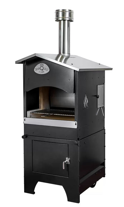 Barbecue Leone con carrello a legna Tranquilli Forni