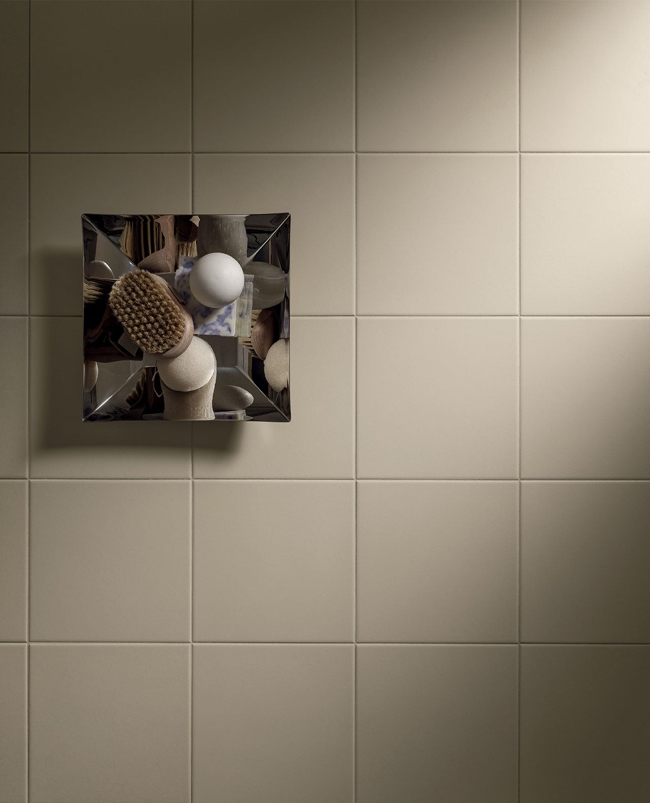 FOREVER COLOR MATTE FINISH BEIGE 20X20 CIR CERAMICHE