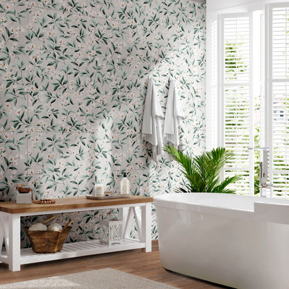 Blossom Garden Bianco 33,3x100 Rettificato Matt (3 soggetti misti) Savoia Italia