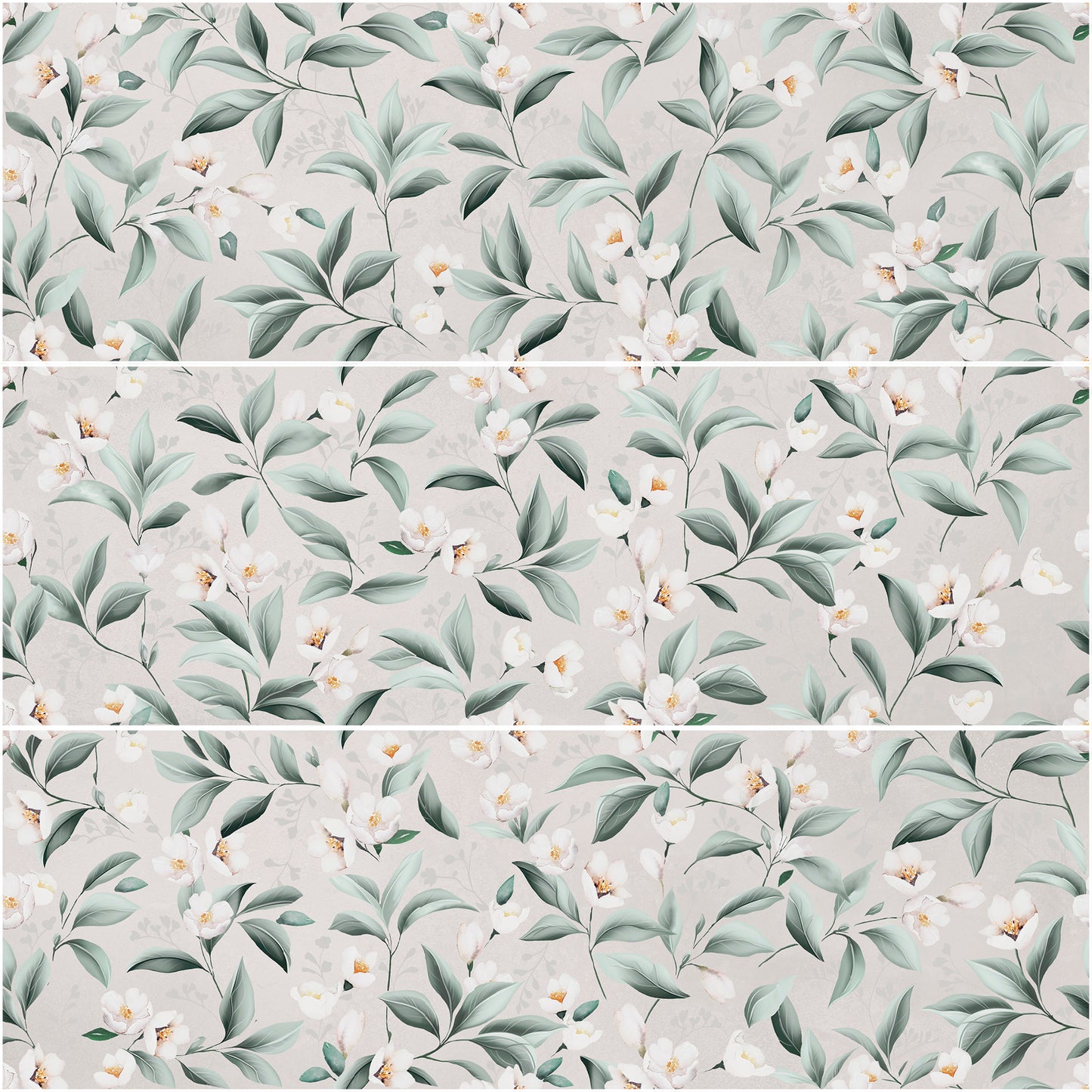 Blossom Garden Bianco 33,3x100 Rettificato Matt (3 soggetti misti) Savoia Italia