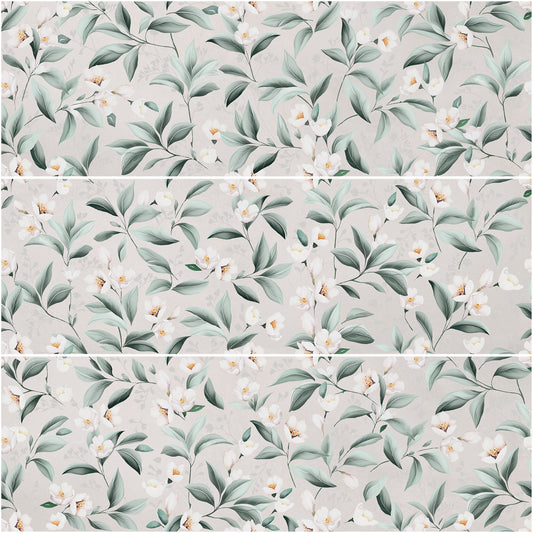 Blossom Garden Bianco 33,3x100 Rettificato Matt (3 soggetti misti) Savoia Italia