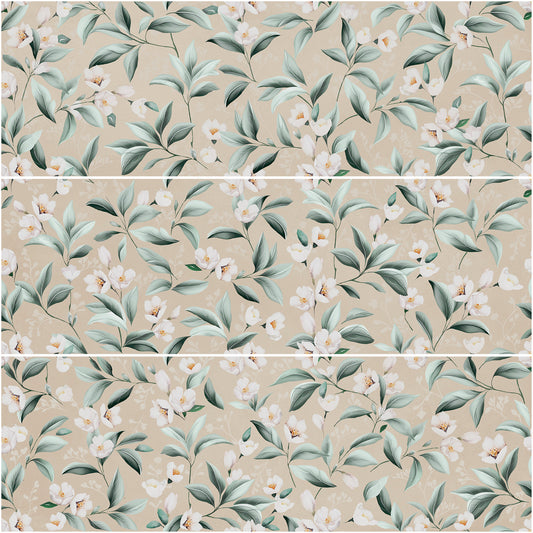 Blossom Garden Avorio 33,3x100 Rettificato Matt (3 soggetti misti) Savoia Italia