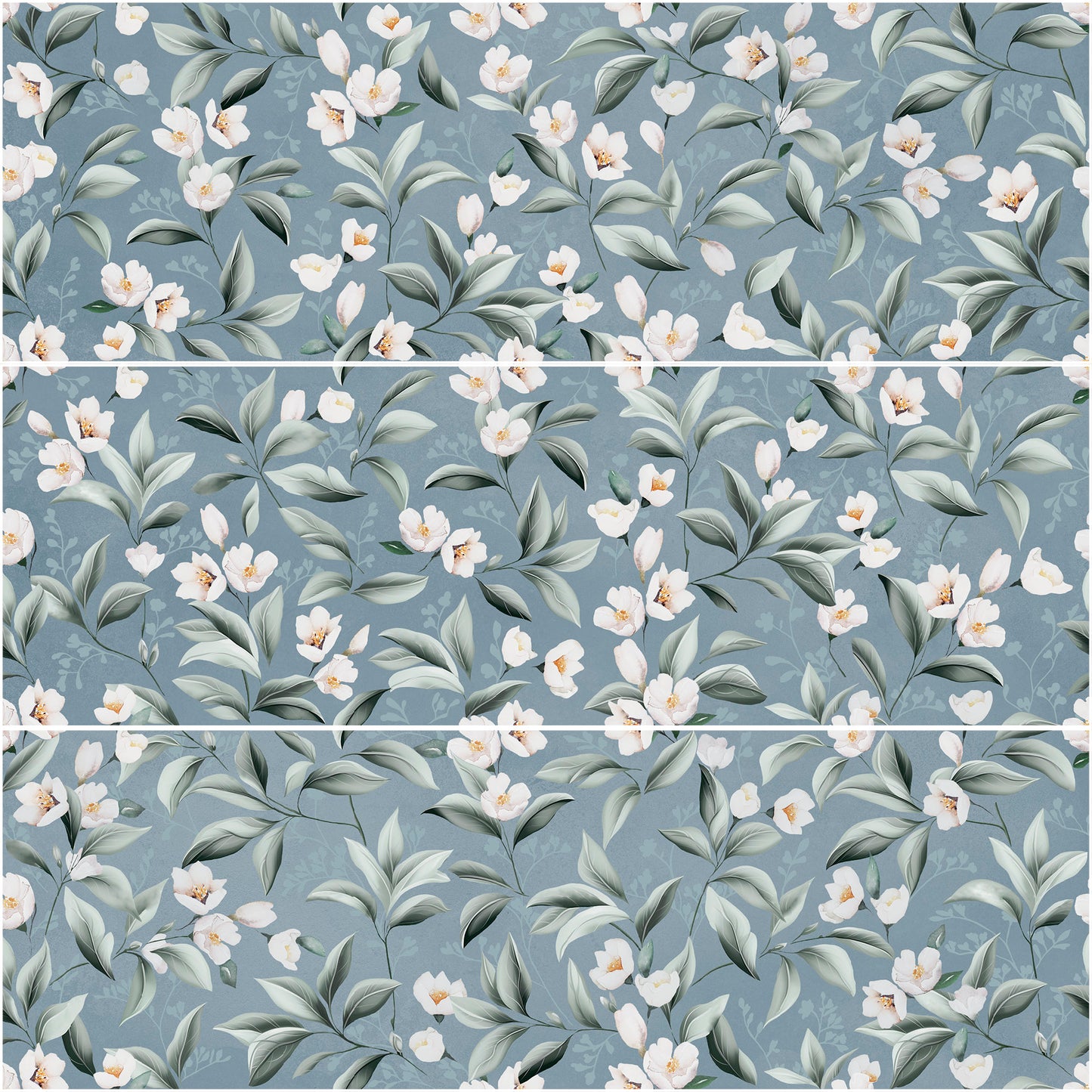 Blossom Garden Avio 33,3x100 Rettificato Matt (3 soggetti misti) Savoia Italia