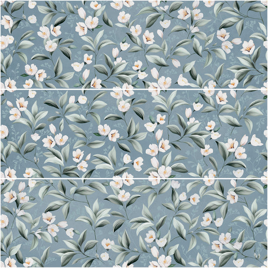 Blossom Garden Avio 33,3x100 Rettificato Matt (3 soggetti misti) Savoia Italia