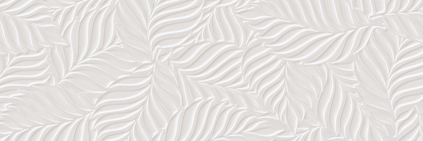 Blossom Tropical Bianco 33,3x100 Rettificato Matt Savoia Italia