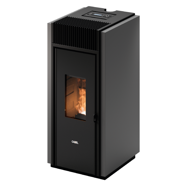 Bold 7 Up-Twin Metallo Antracite Stufa a Pellet 7 Kw Ad Aria CADEL