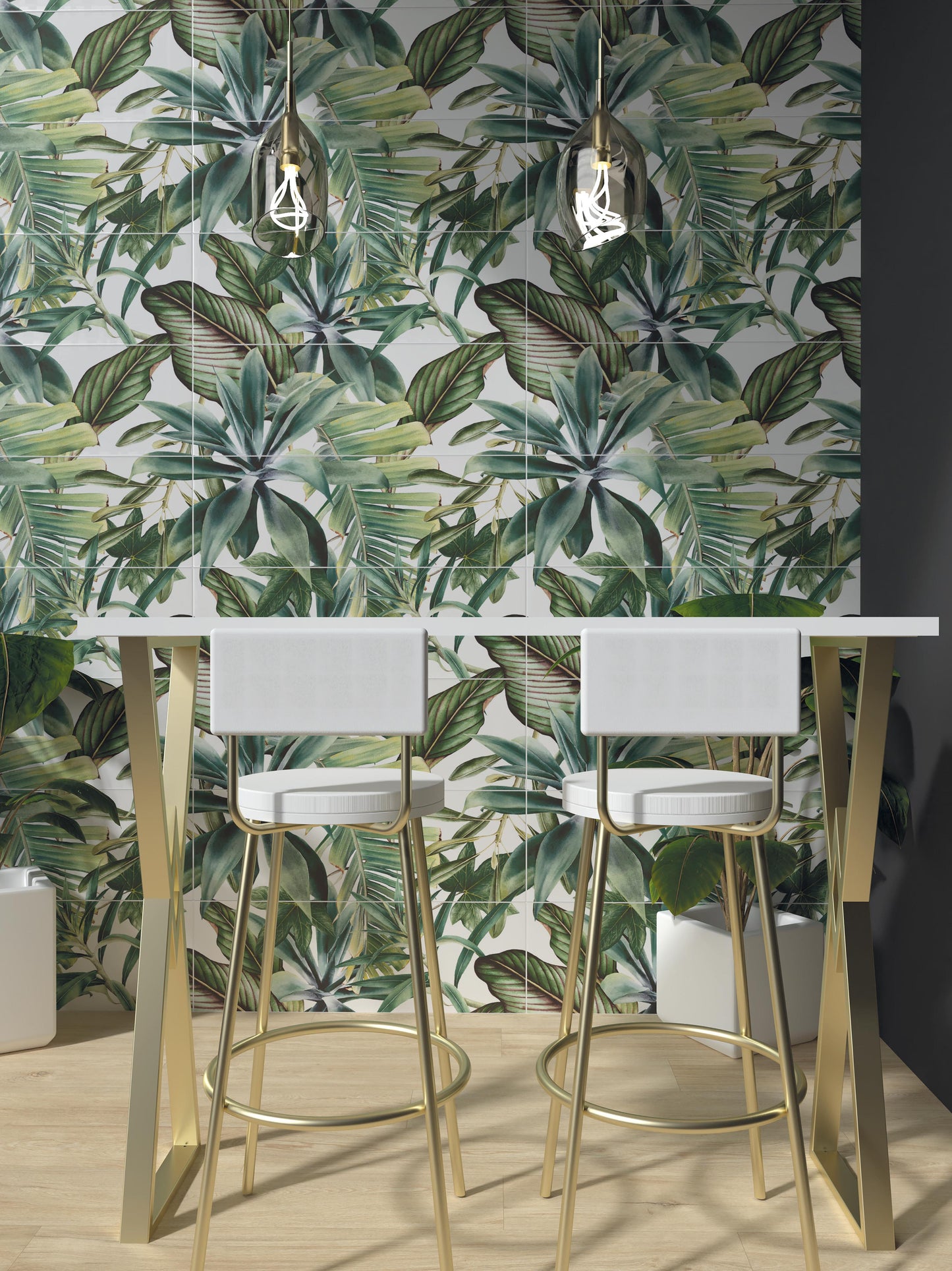 Botanical Green Savage 25x75 Bordo Nat. Lucido/Matt Savoia Italia