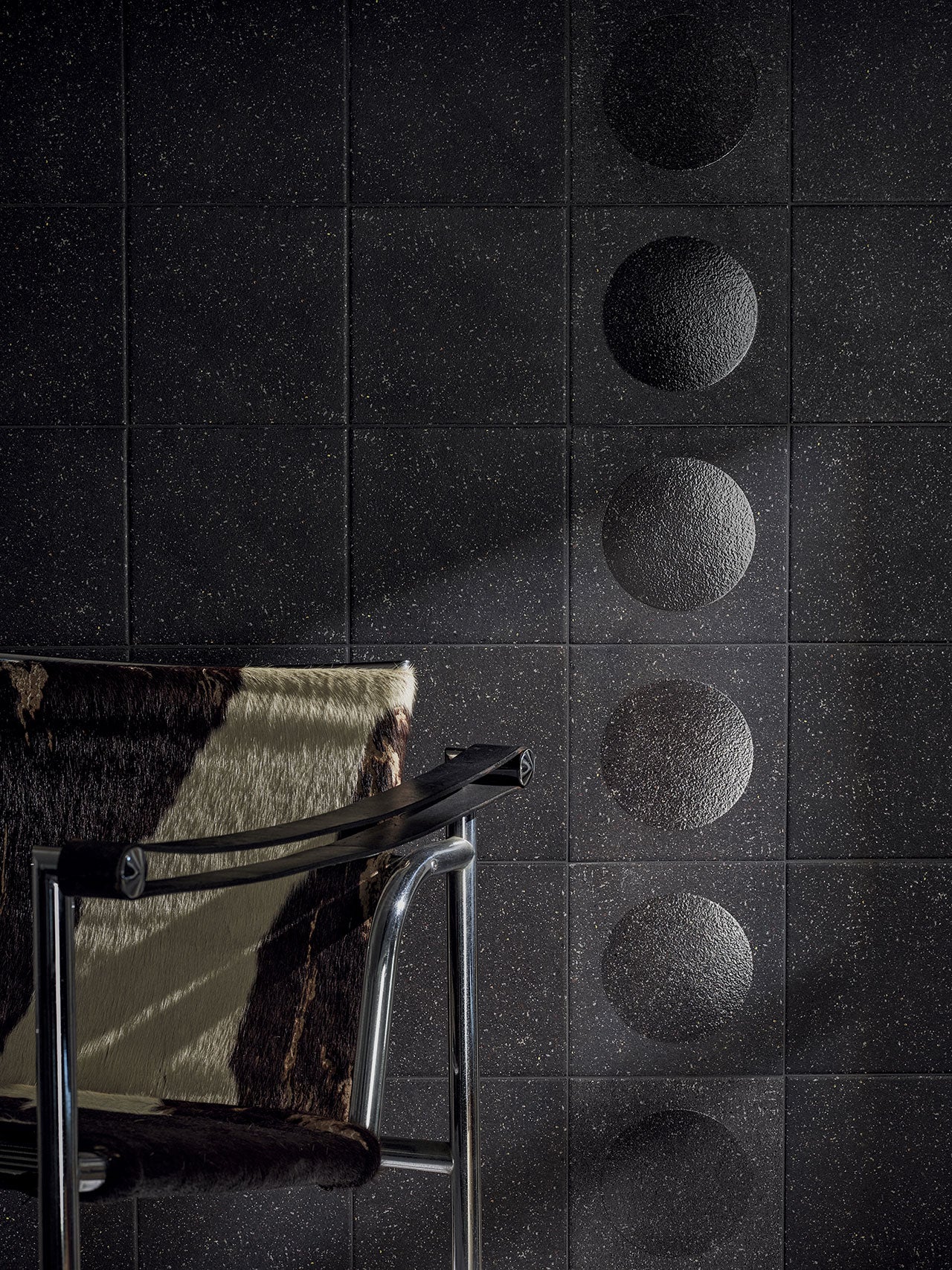 FOREVER COLOR PEPPER BLACK 6X25 CIR CERAMICHE