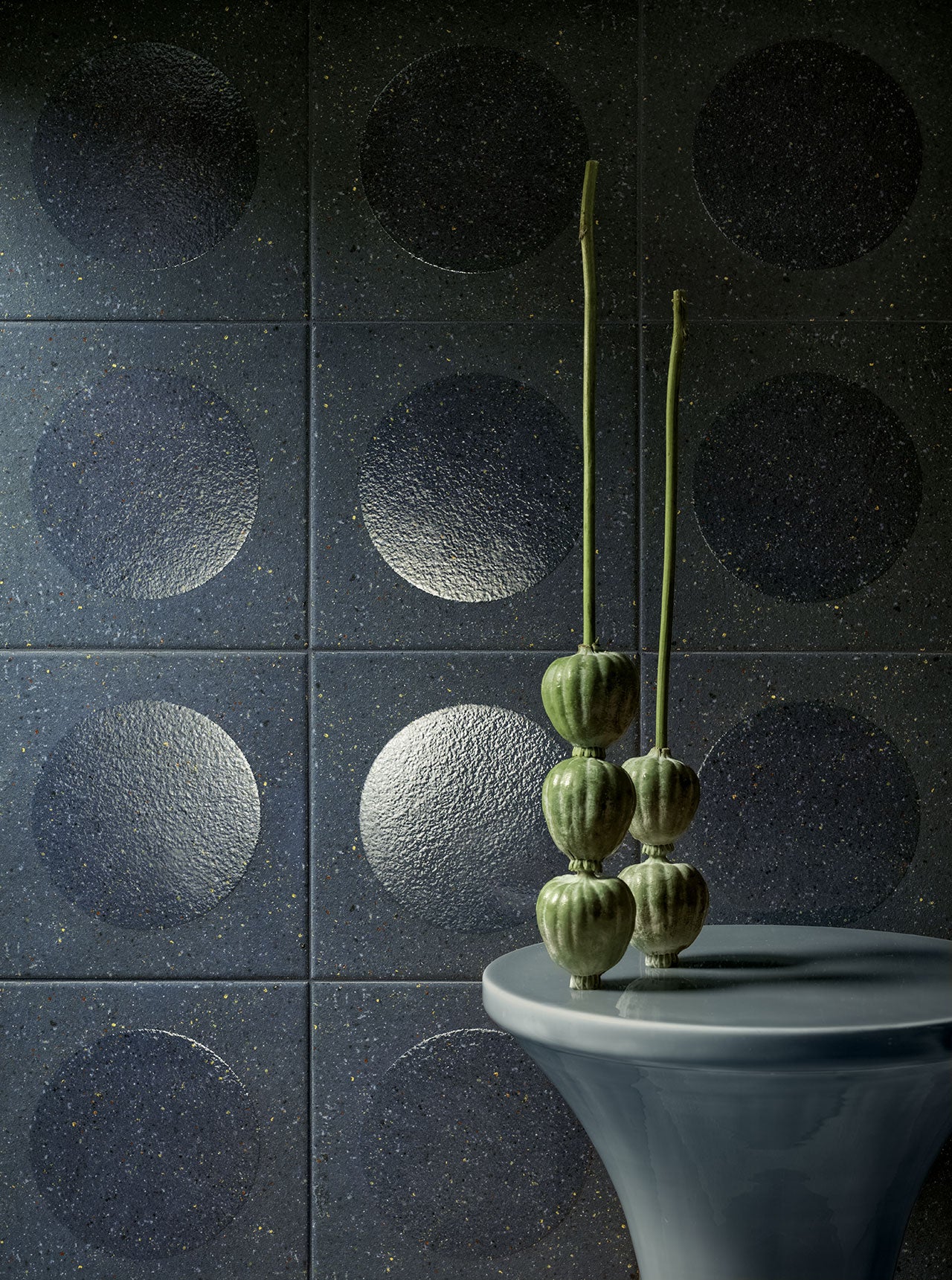 FOREVER COLOR BUBBLE BLUE 20X20 CIR CERAMICHE