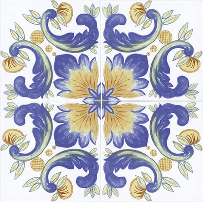 Cotto Mediterraneo Capri 22x22 Savoia Italia