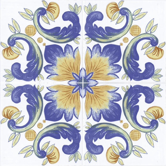 Cotto Mediterraneo Capri 22x22 Savoia Italia