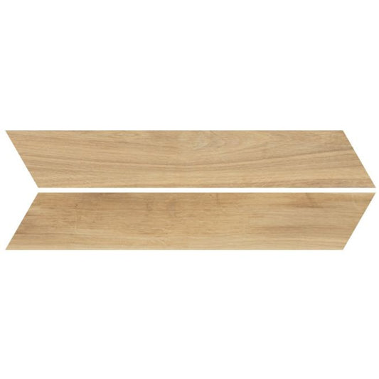 Chevron Rovere Naturale DX/SX 56,6X9,6 R10 I Roveri Serenissima Ceramiche