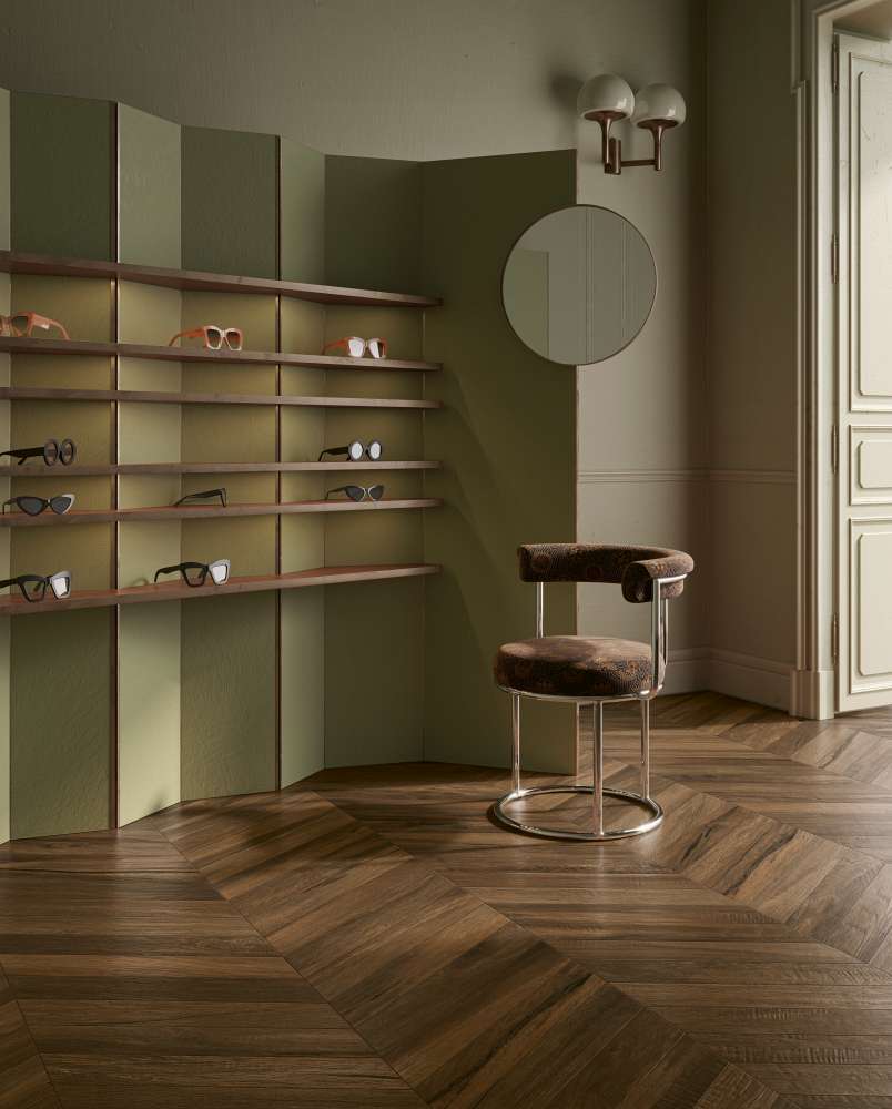 Chevron Dx/Sx Leccio Verniciato Rett. R10 I Lecci Serenissima