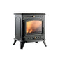 Claudine Stufa a Legna in Ghisa Grigio Antracite a Convezione Naturale 8 kW Caminetti Montegrappa