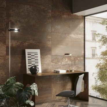 Costruire Metallo Rame 60X120 Rett. R10 Serenissima Ceramiche