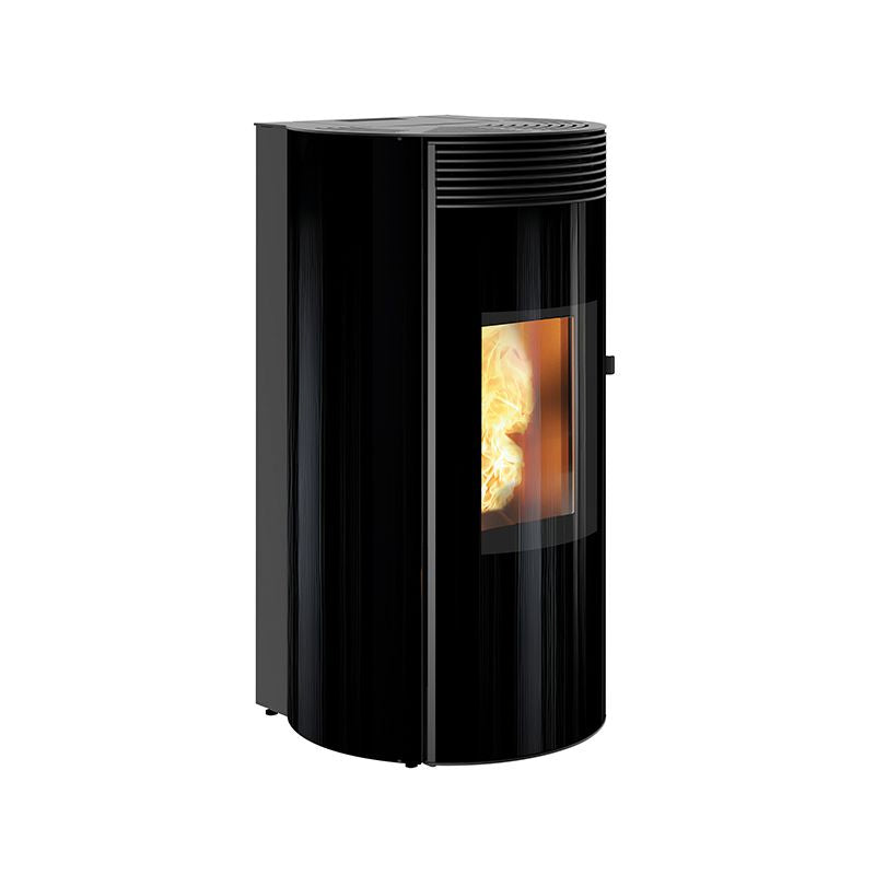 Cuma Glass M MW26 Wi-Fi EP Termostufa a Pellet Idro Ermetica e Ventilata 26 kW Caminetti Montegrappa