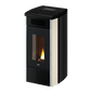 Atena Plus 14 Metallo Bianco Stufa a Pellet 13,7 Kw Canalizzata Ad Aria CADEL