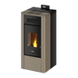 River Idro 16 Metallo Light Bronze Stufa a Pellet 16,1 Kw Idro CADEL